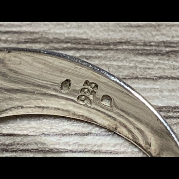 Vintage Designer Sterling Silver & Gold Amethyst, Peridot, And Topaz Ring - Picture 3 of 7